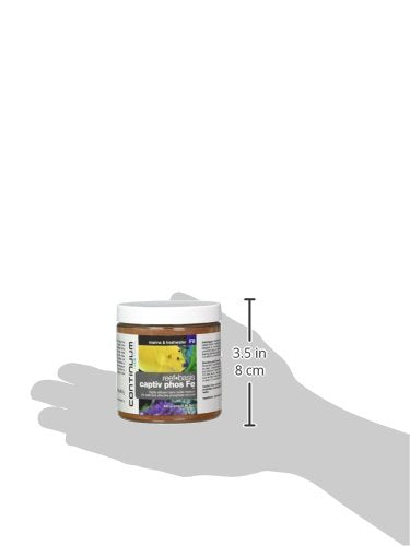 Continuum Aquatics Reef-Basis Captiv Phos Fe - Highly efficient ferric Oxide Filtration Media for Safe and Effective Phosphate R