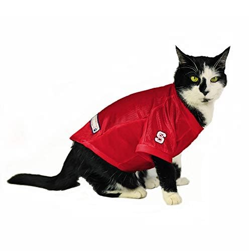 North Carolina State Wolfpack Pet Jersey Stretch Size L - Special Order