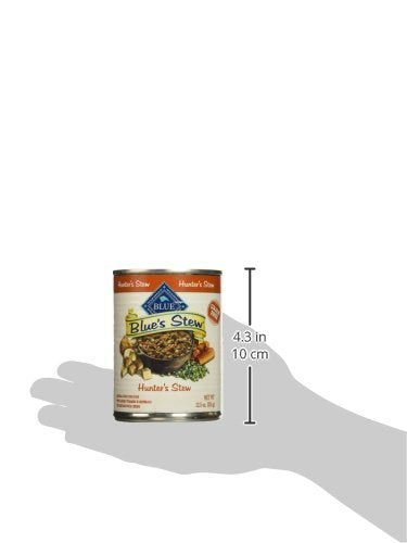 Blue Buffalo Blue s Stew Grain Free Natural Adult Wet Dog Food, Hunter s Stew 12.5 oz cans (Pack of 12)