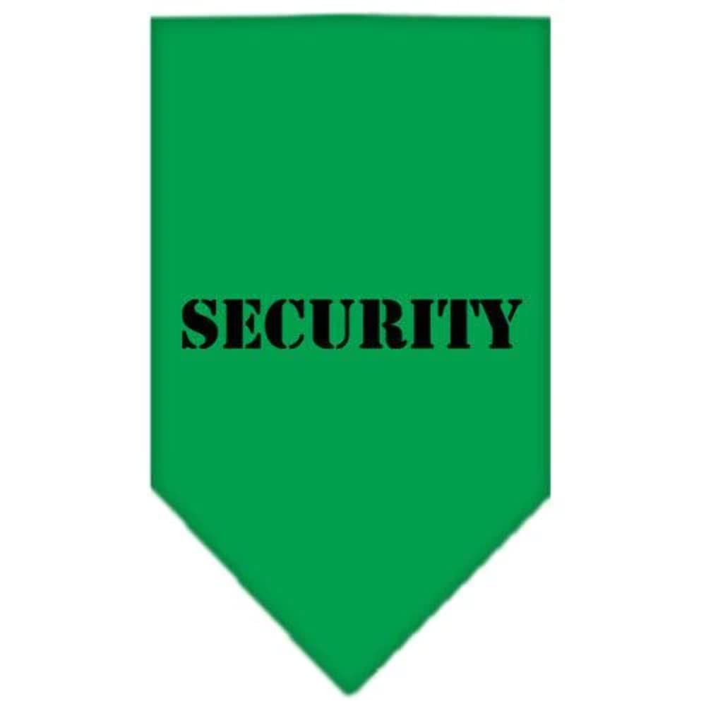 Mirage Pet Products Security Screen Print Bandana, Large, White