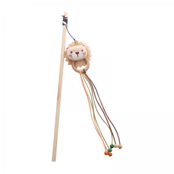 Myaddiction 5Xcat Teaser Wand Toy Kitty Home Accompany Activity Interactive Plush Cat Toys Bear