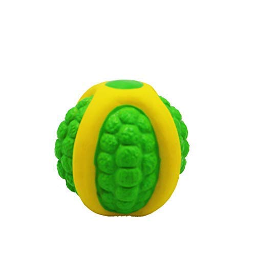 RvPaws Natural Latex Ball  Chew Toy for Dogs  Cleans Teeth, Massages Gums & Floats on Water