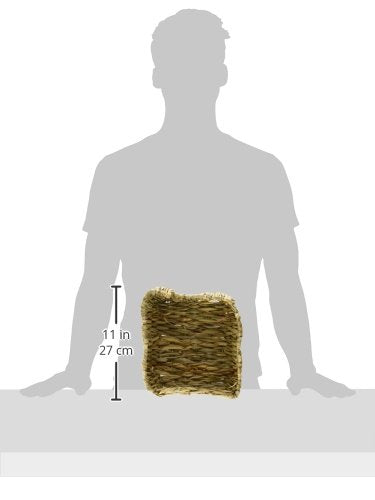 Peter's Woven Grass Pet Bed - Natural Fiber, Small Size, Model RGP-531, Natural Color
