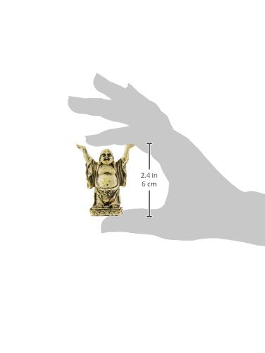 Penn-Plax (RR563 Mini Standing Buddha Aquarium Ornament | Great a Calming Decor Look for Your Tank | Stands 4 Tall