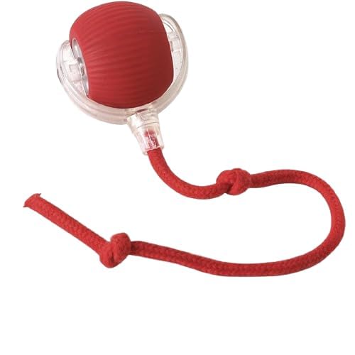 SIMESTICH Interactive Electric Automatic Rolling Moving Rechargeable Self Play Stimulation Toy for Cats and Small Dogs  Smart P