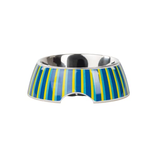Huft Blazing Blue Melamine Bowl For Dogs And Cats  L
