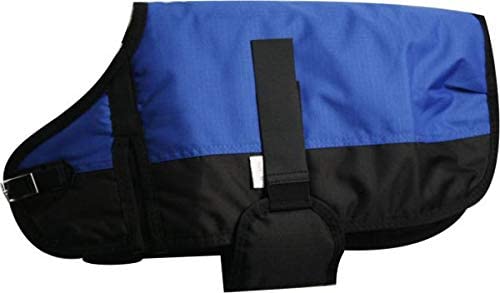 Showman Waterproof & Breathable Dog Blanket  Medium (22 25) (Blue)