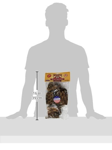 Smokehouse 100-Percent Natural Beef Munchies Dog Treats, 8-Ounce