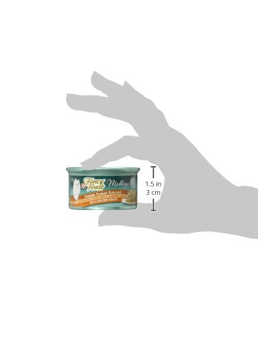 Fancy Feast Purina Elegant Medleys Tuscany Collection Cat Food Variety Pack, 36 oz