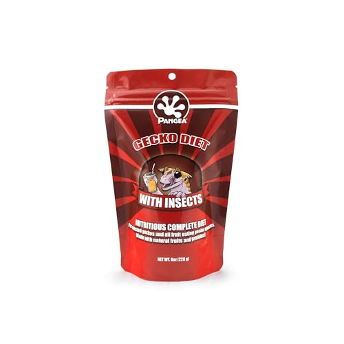 Pangea Fruit Mix with Insects Crested Gecko Complete Diet 8oz