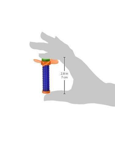 Super Bird Creations Sb761 Wing Nuts Bird Foot Toy - Plastic Foot Toy For Ringnecks, Medium Conures, Quakers - Training Toy And Increase Foot Dexterity For Your Birds - Ideal Medium Bird Size, 3' X 2'