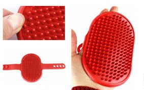 Munchos Grooming Hand Brush For Dogs (Pack Of 1) (Colour May Vary)
