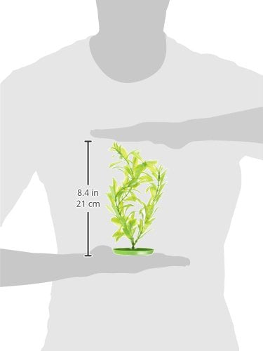 Marina Aquascaper Hygrophilia Plant, Medium Size, Green Plastic, Model PP813
