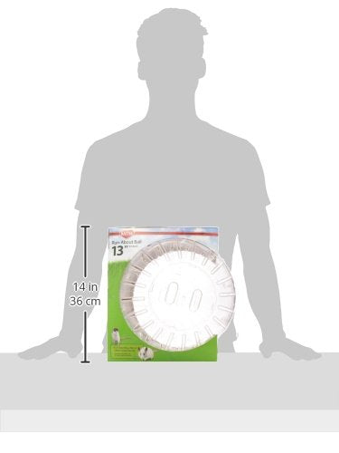 Kaytee 13 Clear Run-About Exercise Ball For Pet Rats & Chinchillas
