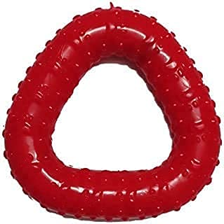 Psk Pet Mart Triangle Shape Rubber Chew Toy For Training And Exercise For Chew Biting Teething Of Dog & Puppies