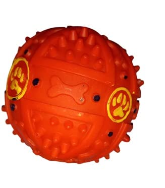 Smart Pups Intractive Food Ball For Dog I Q Ball For Dogs, Colour May Very (Pack Of 1 Pcs) (