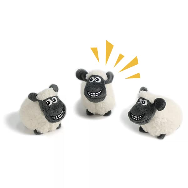 Okegztoa Hide And Seek Dog Puzzle Puppy Toys, Interactive Squeaky Plush, Stuffed Toys For Dogs, Small Size(Sheep, Panda, Forest 