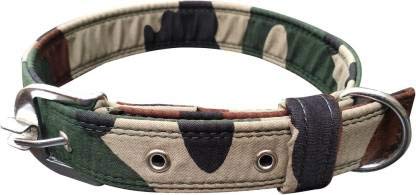 Buyagain Dog Belt 2 Inch Red Dog Collar Adjustable Neck Size 6280 Cm Specially For Heavy & Large Breed Dog Collar (Military Col