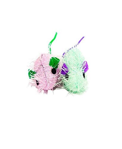 Psk Pet Mart Creative Pet Cat Toys Fur False Plush Fake Mouse Kitten Cat Playing Toy Color May Vary (2Pcs)