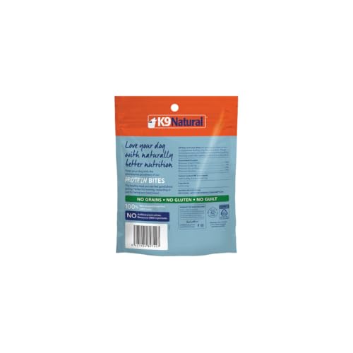 K9 Natural - Grain-Free Air Dried Dog Treat Protein Bites - Lamb Lung, 1.76oz