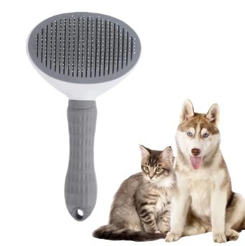Caradin Pet Cat Brush For Shedding And Grooming, Dog Hair Removal Brush, Pet Groomer Shedding Grooming Tools Combs Rakes, Cats B