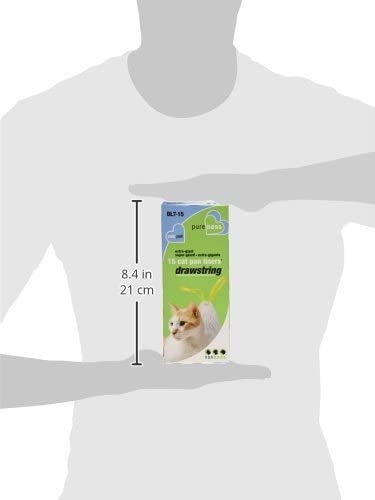 Van Ness Dl715 Pureness Extra Giant Drawstring Cat Pan Liner, 45-Count (3 X 15 Count Boxes)