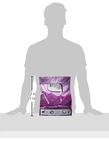 Canine Caviar - Leaping Spirit: Venison & Pearl Millet Alkaline Dry Dog Food, Limited Ingredients, Gluten-Free, Based on Science