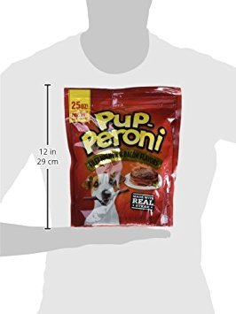 Pup-Peroni Original Filet Mignon & Bacon Flavor Dog Snacks, 25 Oz