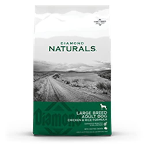 Diamond Naturals Dry Dog Food, Large Breed Chicken Formula, 40 lb Bag, Model 838_40_DBD