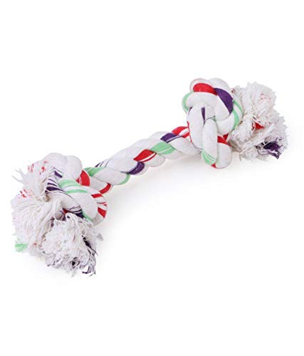 Psk Pet Mart Cotton Dog Rope Toy For Aggressive Chewers, Tough Tug Of War Large Dog Toys With Knots, Durable Cotton Rope Dog Che