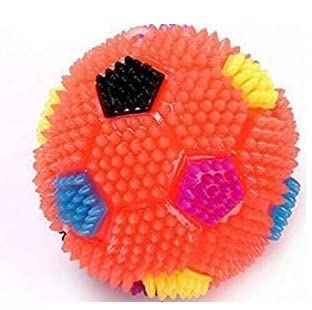 Psk Whistle Squeaky Squeaker Sound Ball For Puppy, Dog & Cat, Pet Chew Playing Rubber Ball Toy Small Pet Only  1 Pieces (Pack O
