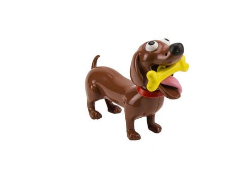 Goliath New & Improved Doggie Doo - Squeeze The Leash Poop The Food Game, Brown, for 48 months to 1188 months