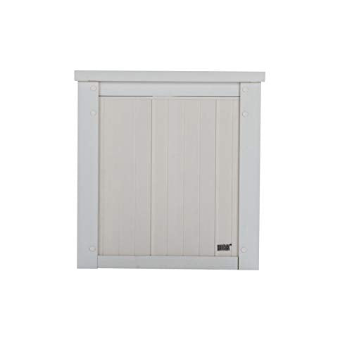 Litterloo Bench, Litter Box Cover /Antique White
