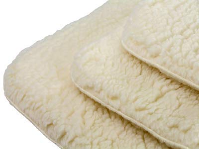 Activedogs Hi Loft Faux Lambskin Plush Sherpa Dog Bed - Medium 24'-36' - Orthopedic & Machine Washable - Double Layered