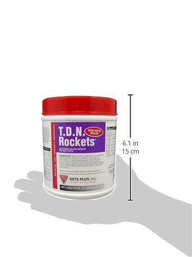 Vets Plus 28-Pack T.D.N. Rockets Horse Supplement