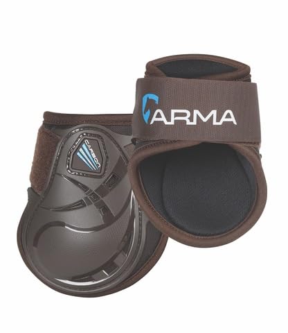 Shires Arma Carbon Fetlock Boots (Brown, Pony)