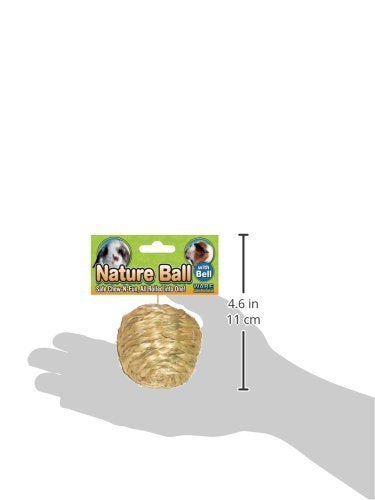 Ware Manufacturing All Natural Sisal Ball Toy For Small Pets, Medium (03041)