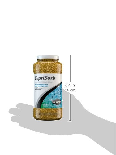 Seachem Cuprisorb 500ml - Premium Grey Pumice Rocks for Effective Copper Removal in Aquariums