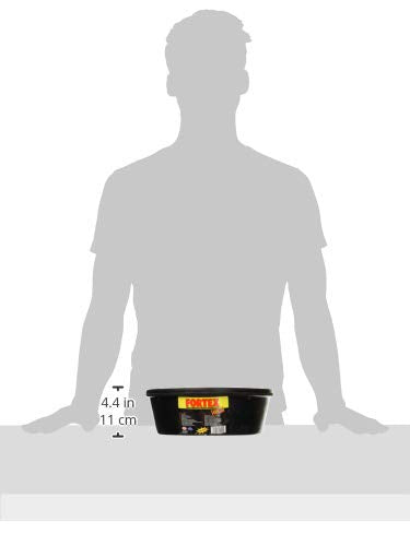 Fortex Feeder Pan For Dogs/Cats And Horses, 4-Quart