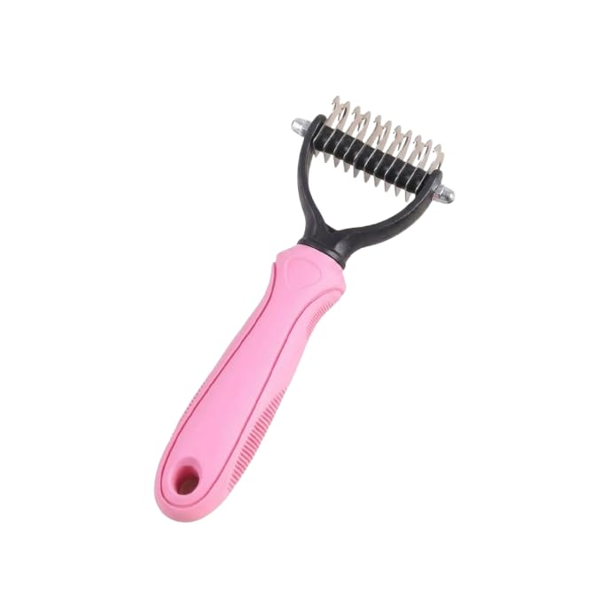 Psk Pet Mart Dematting/Deshedding Pet Comb  Professional Grooming Pet Brush For Hair Tangle Removing  Grooming Tool For Short 
