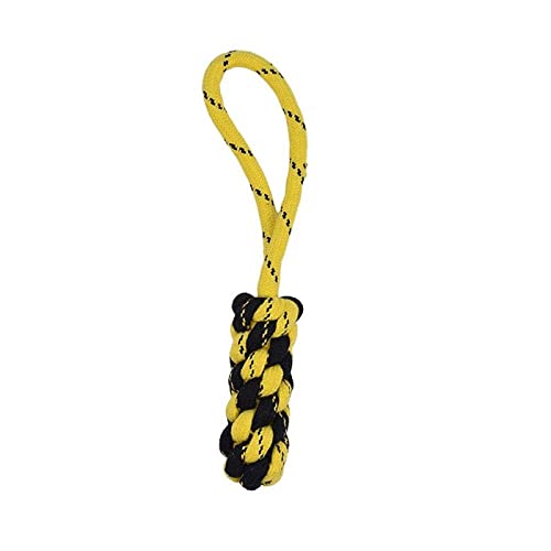 Dog Trust Dual Shade Dog Rope Toy | Tug Toy For Dogs | Chew Toy For Adult Dogs & Teething Puppy | Cotton Rope Dog Toy (Color May