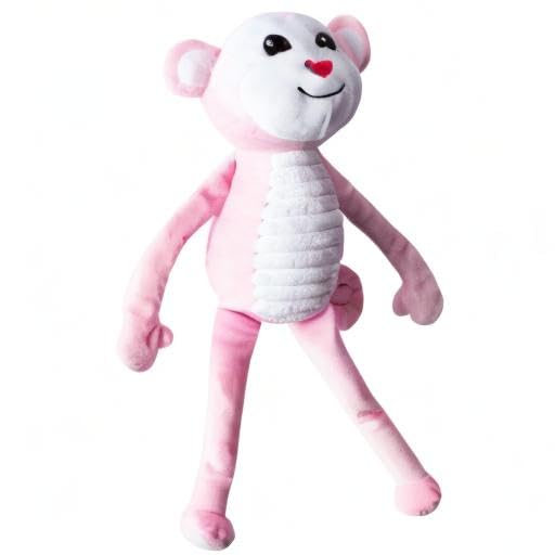 Fringe Studio Plush Dog Toy, Monkey Love, Petshop Collection (314119)