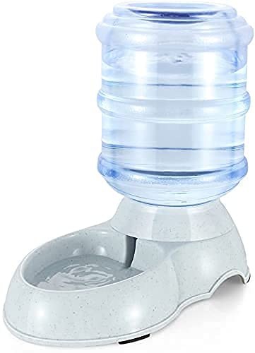 Vroxy Automatic Feeding Pet Supplies | 3.5L Capacity SelfDispensing Gravity Feeder Waterer Cat Dog Feeding Bowl, Random Color