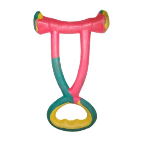 Swacch Tug Toy I Rubber Chew Toy For Dog I Teeth Cleaning I Toy For Dogs Training, Chewing And Interactive I Durable & Safe