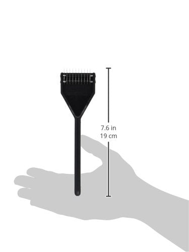 Mars Coat King Dematting Rake for Dogs & Cats, 10-Blade Medium, Stainless Steel, Plastic Handle, Model 99M-935E, Made in Germany
