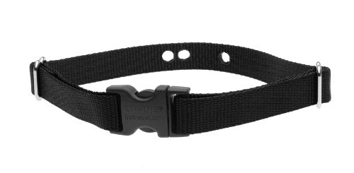 Lupinepet Basics 3/4' Black 19-31' Containment Collar Strap For Extra Large Dogs