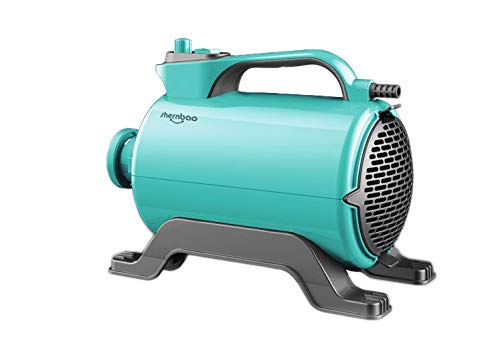 Shernbao High Velocity Professional Dog Pet Grooming Hair Drying Force Dryer Blower 5.0Hp (Super Cyclone) Shd-2600P (Green)