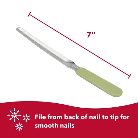 Coastal Pet Safari Dog Nail File - Ensure A Smooth Finish After Cutting - Remove Burs From Outdoor & Indoor Dogs - One Size