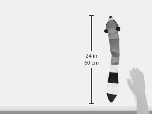 Spot Skinneeez Durables Raccoon - Extra Tough Dog Toy Made From Ballistic Material, Stuffingless Dog Chew Toy For Strong Chewers, Great For Fetch And Tug With Large Dogs And Puppies - 23In