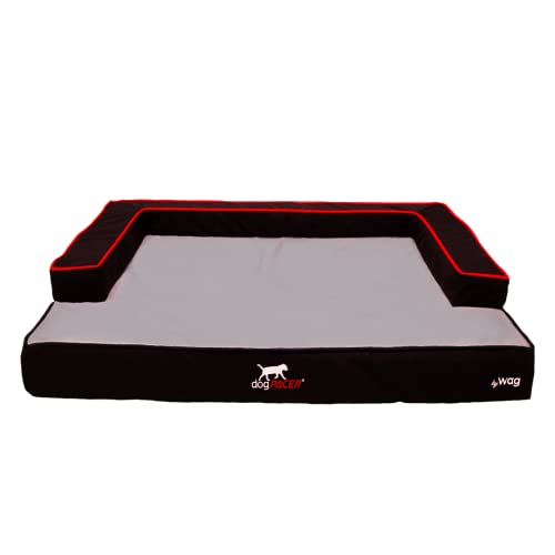 dogPACER Indoor Outdoor Pet Recovery Dog Bed | Multi Element Extreme Joint Support with Cooling Gel | 100% Water Proof and Machi
